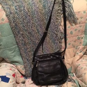 Black Leather Purse